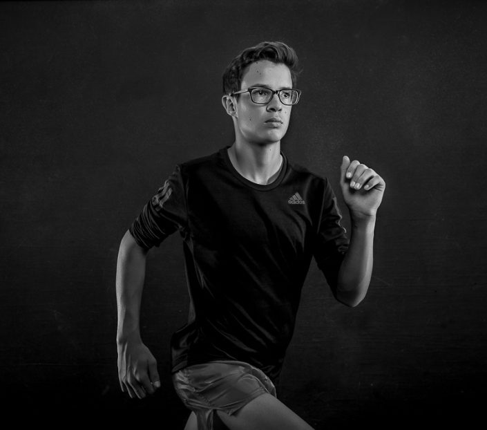 Sportmodel Leichtathletik und Triathlon Sportfotos München