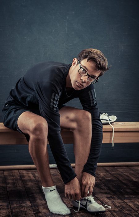 Sportmodel Leichtathletik und Triathlon Sportfotos München