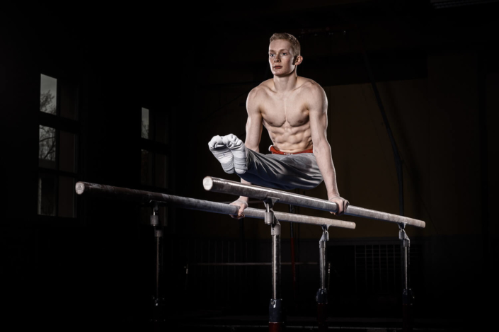 Sportfotos und Portraitsfotos Kunstturnen, Sportfotograf Stefan Mauermann, München