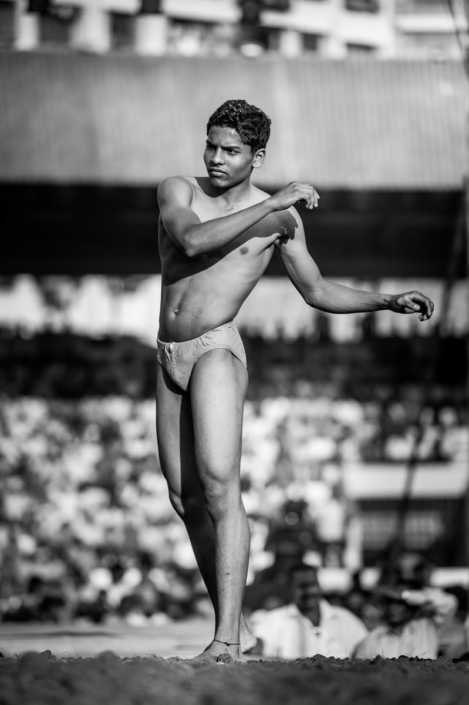 Kushti Ringen in Bombay