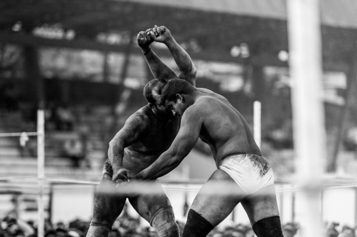 Kushti Ringen in Bombay