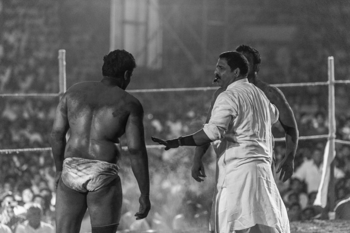 Kushti Ringen in Bombay