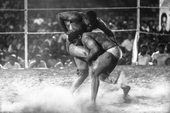 Kushti Ringen in Bombay