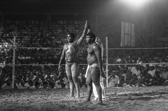 Kushti Ringen in Bombay