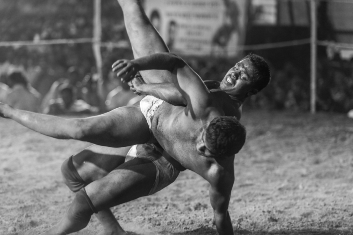 Kushti Ringen in Bombay